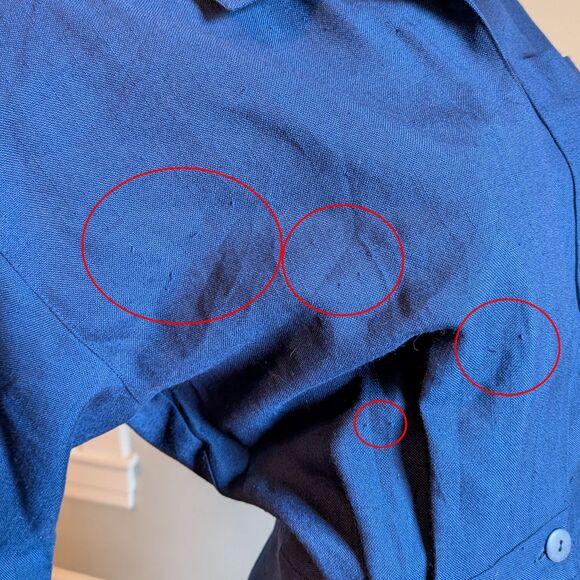 Vintage 80s Allison Smith Navy Blue Midi Dress Nautical Preppy Crest Size 10 - Picture 7 of 12